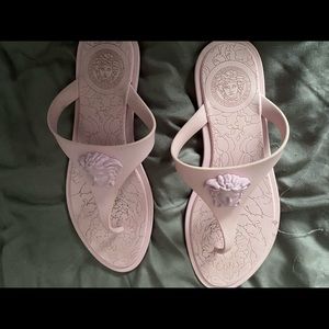 Versace thong sandals